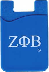 View Buying Options For The Zeta Phi Beta Cell Phone Silicone Card Holder