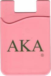 View Buying Options For The Alpha Kappa Alpha Cell Phone Silicone Card Holder