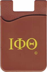 View Buying Options For The Iota Phi Theta Cell Phone Silicone Card Holder