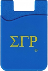 View Buying Options For The Sigma Gamma Rho Silicone Cell Phone Wallet