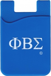 View Product Detials For The Phi Beta Sigma Silicone Cell Phone Wallet