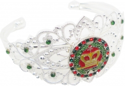 View Buying Options For The Order of the Amaranth Crown Filigree Ladies Bangle Bracelet with Stones
