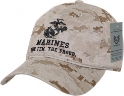 View Buying Options For The RapDom Marines The Few The Proud Relaxed Cotton Mens Cap