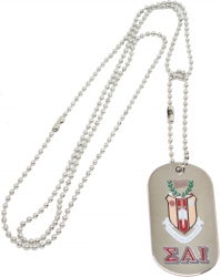 View Buying Options For The Sigma Alpha Iota Double Sided Dog Tag