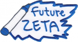 View Buying Options For The Zeta Phi Beta Future Zeta Iron-On Patch