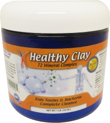 View Product Detials For The MineCeuticals Healthy Oregon Blue Clay Complete Detox Cleanse Bath Powder [Pre-Pack]