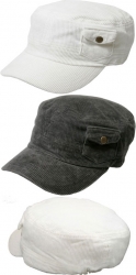 View Buying Options For The Plain Corduroy Castro Mens Cap
