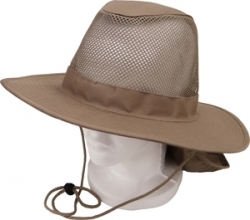 View Buying Options For The Plain Flap Mesh Mens Boonie Hat