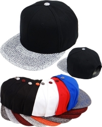View Buying Options For The Plain Crack Bill Snapback Mens Cap