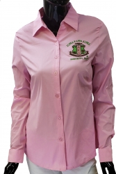 View Buying Options For The Buffalo Dallas Alpha Kappa Alpha Button Down Collar Tapered Ladies Shirt