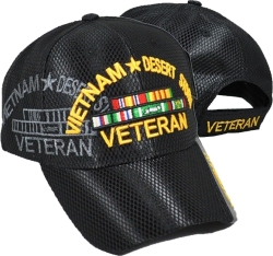 View Buying Options For The Vietnam + Desert Storm Veteran Shadow Jersey Mesh Line Bill Mens Cap