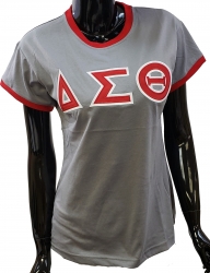 View Buying Options For The Buffalo Dallas Delta Sigma Theta Ringer T-Shirt