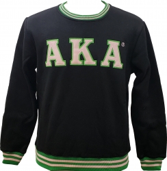 View Buying Options For The Buffalo Dallas Alpha Kappa Alpha Crew Neck Ladies Sweatshirt
