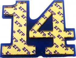 View Buying Options For The Sigma Gamma Rho Acrylic Line #14 Mirror Pin
