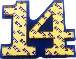 View Buying Options For The Sigma Gamma Rho Acrylic Line #14 Pin