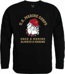View Buying Options For The RapDom USMC Dog Graphic Mens Crewneck Sweatshirt
