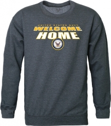 View Buying Options For The RapDom US Navy Welcome Home Graphic Mens Crewneck Sweatshirt