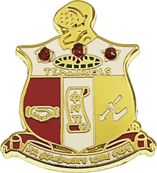 View Buying Options For The Kappa Alpha Psi Crystal Shield Lapel Pin