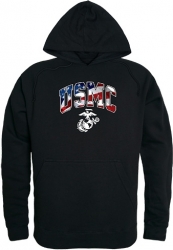 View Buying Options For The RapDom USMC Flag Letter Graphic Mens Pullover Hoodie
