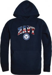 View Buying Options For The Rapid Dominance US Navy Flag Letter Graphic Mens Pullover Hoodie