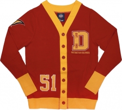 View Buying Options For The Big Boy District of Columbia Firebirds S5 Light Weight Ladies Cardigan