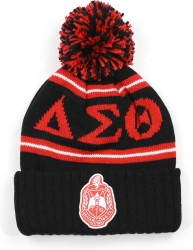 View Buying Options For The Big Boy Delta Sigma Theta Divine 9 S51 Ladies Cuff Beanie Cap with Ball