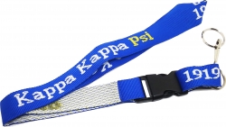 View Product Detials For The Kappa Kappa Psi Classic Woven Embroidered Lanyard
