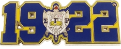 View Buying Options For The Sigma Gamma Rho Crest 1922 Lapel Pin