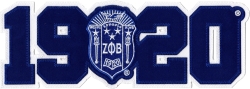 View Buying Options For The Zeta Phi Beta Crest 1920 Twill Iron-On Patch
