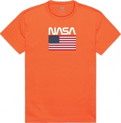 View Buying Options For The RapDom NASA Worm 2 Graphic Mens Tee Orange