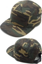 View Buying Options For The Plain 5 Panel Plastic Strap Mens Camper Cap