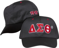 View Buying Options For The Delta Sigma Theta Sorority 3 Letter Polymesh Ladies Cap