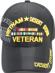 View Buying Options For The Vietnam + Desert Storm Veteran Shadow Jersey Mesh Mens Cap