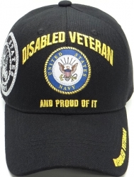 View Buying Options For The Disabled Navy Veteran and Proud of It Mens Cap