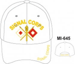 View Product Detials For The Army Signal Corps Sandwich Bill Mens Cap