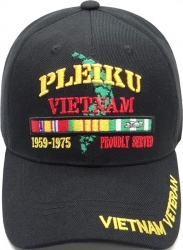 View Buying Options For The Pleiku Vietnam Veteran Proudly Served Mens Cap