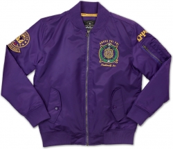 View Buying Options For The Big Boy Omega Psi Phi Divine 9 S2 Bomber Flight Mens Jacket