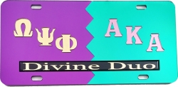 Alpha Phi Alpha Oval Medallion Money Clip Gold - 50.8 mm x 30 mm