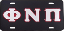 View Buying Options For The Kappa Alpha Psi Phi Nu Pi S2 Outline Mirror License Plate