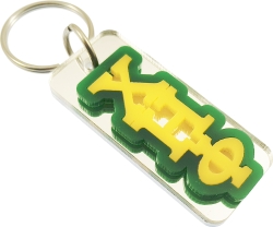 View Buying Options For The Chi Eta Phi Vertical Outline Mirror Key Chain