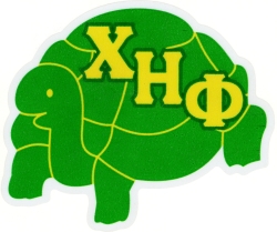 View Buying Options For The Chi Eta Phi Turtle Reflective Symbol Decal Sticker