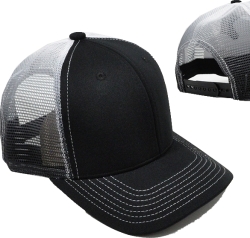View Buying Options For The Plain Gradation Color Fade Trucker Mens Meshback Cap