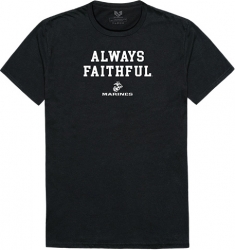View Buying Options For The RapDom Marines Always Faithful 1 Military Graphic Mens Tee