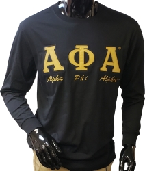 View Buying Options For The Buffalo Dallas Alpha Phi Alpha Script Applique Mens Tee