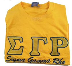 View Buying Options For The Buffalo Dallas Sigma Gamma Rho Embroidered T-Shirt