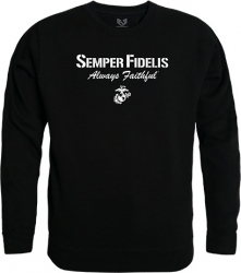 View Buying Options For The RapDom Semper Fidelis Always Faithful 2 Graphic Mens Crewneck Sweatshirt