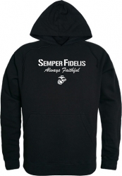 View Buying Options For The Rapid Dominance Semper Fidelis Always Faithful 2 Graphic Mens Pullover Hoodie