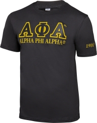 View Buying Options For The Alpha Phi Alpha Luxury Embroidered Mens Tee