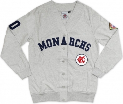 View Product Detials For The Big Boy Kansas City Monarchs Light Weight Ladies Cardigan