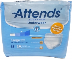 View Buying Options For The Attends Heavy Absorbency Unisex Adult Advanced Underwear [Pre-Pack]